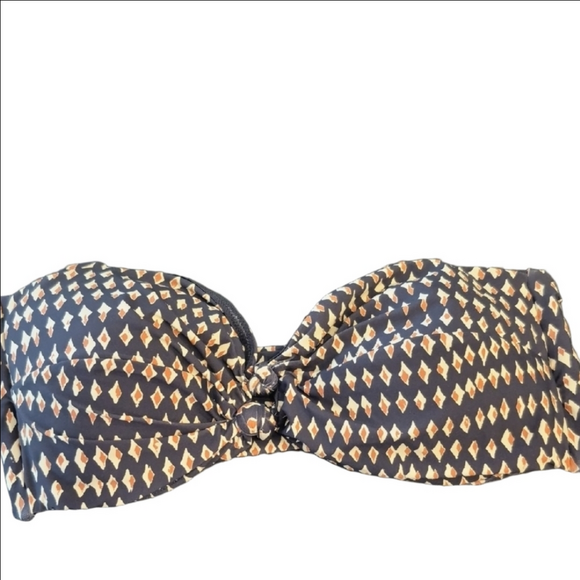 Anthropologie Other - Graham Keegan Patterned Strapless Bikini Top From Anthropologie 2x
